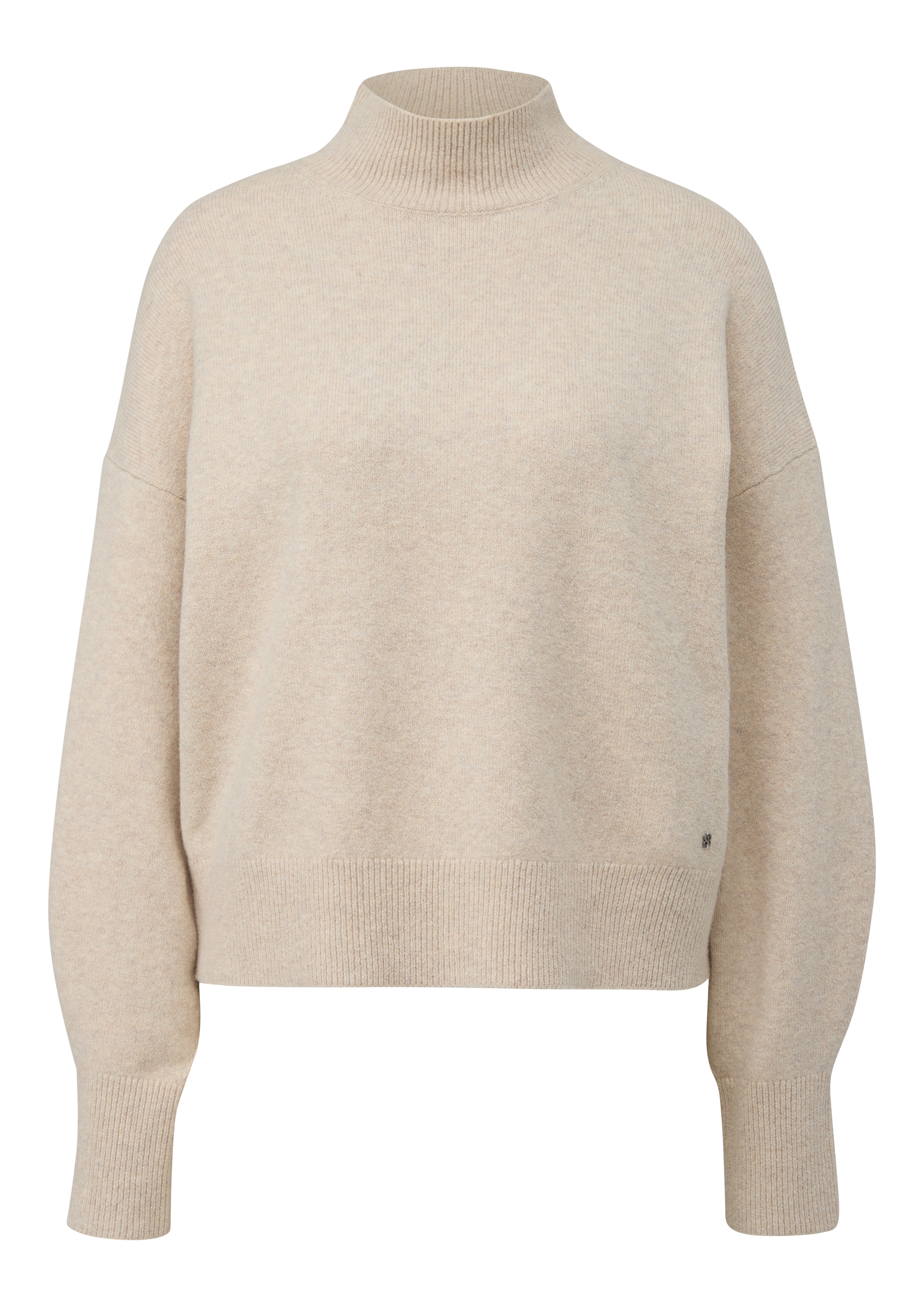 s.Oliver Trui in Beige: voorkant