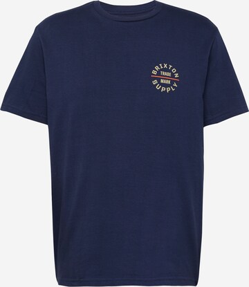 Brixton - Camiseta 'OATH' en azul: frente