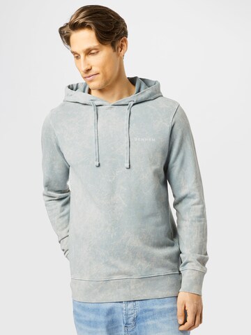 DENHAM Sweatshirt 'BAKER' in Grijs: voorkant