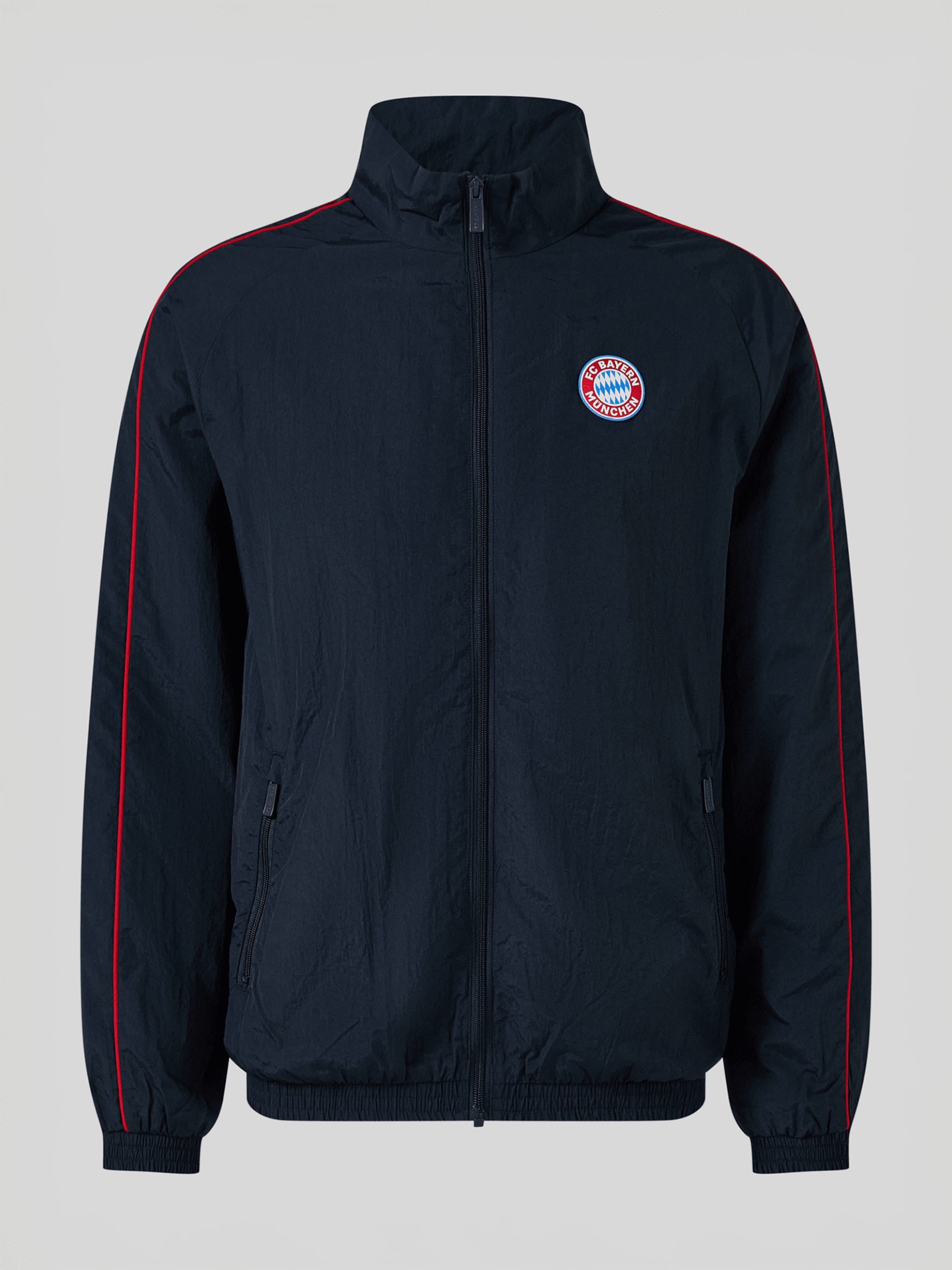 FC BAYERN MÜNCHEN Between-Season Jacket in Blue: front