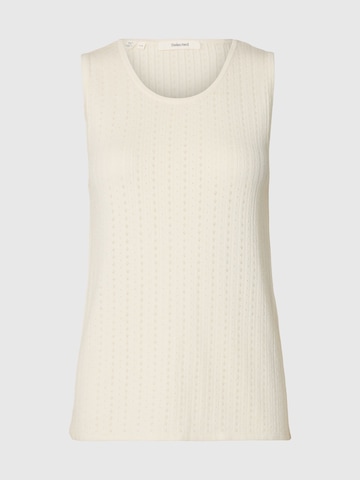 SELECTED - Top de punto en blanco