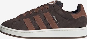 Baskets basses 'Campus 00s' ADIDAS ORIGINALS en marron : devant