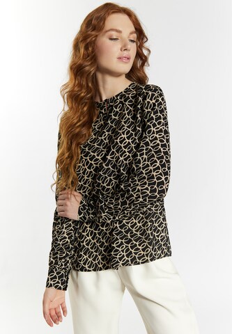 DreiMaster Klassik Blouse in Black: front