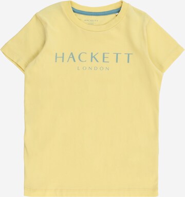 Hackett London Tričko – žlutá: přední strana