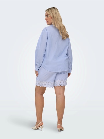 ONLY Carmakoma Blouse 'CARCETINA' in Blue