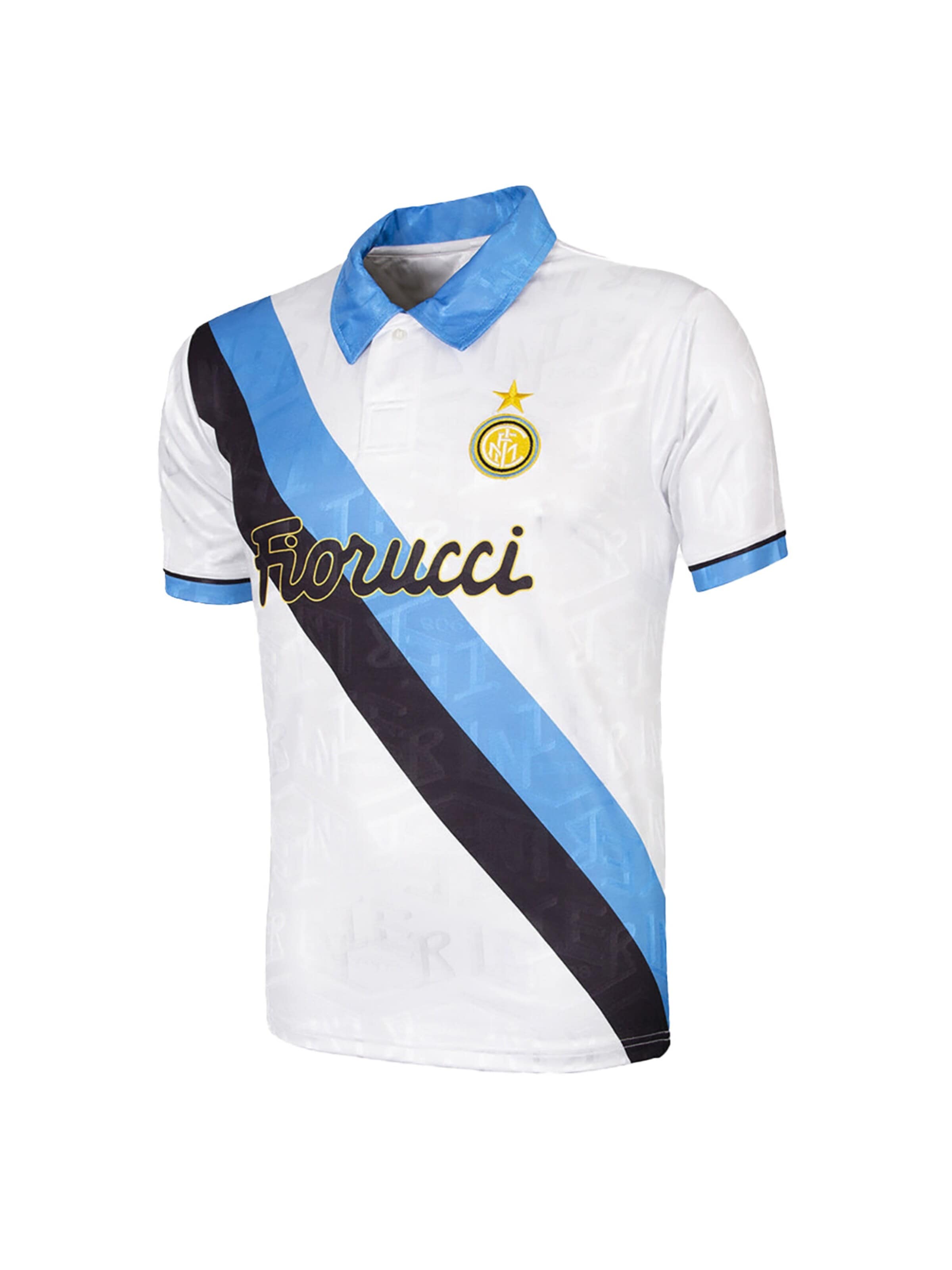 Copa Trikot 'Retro FC Internazionale 1993-94' in Weiß: Vorderseite