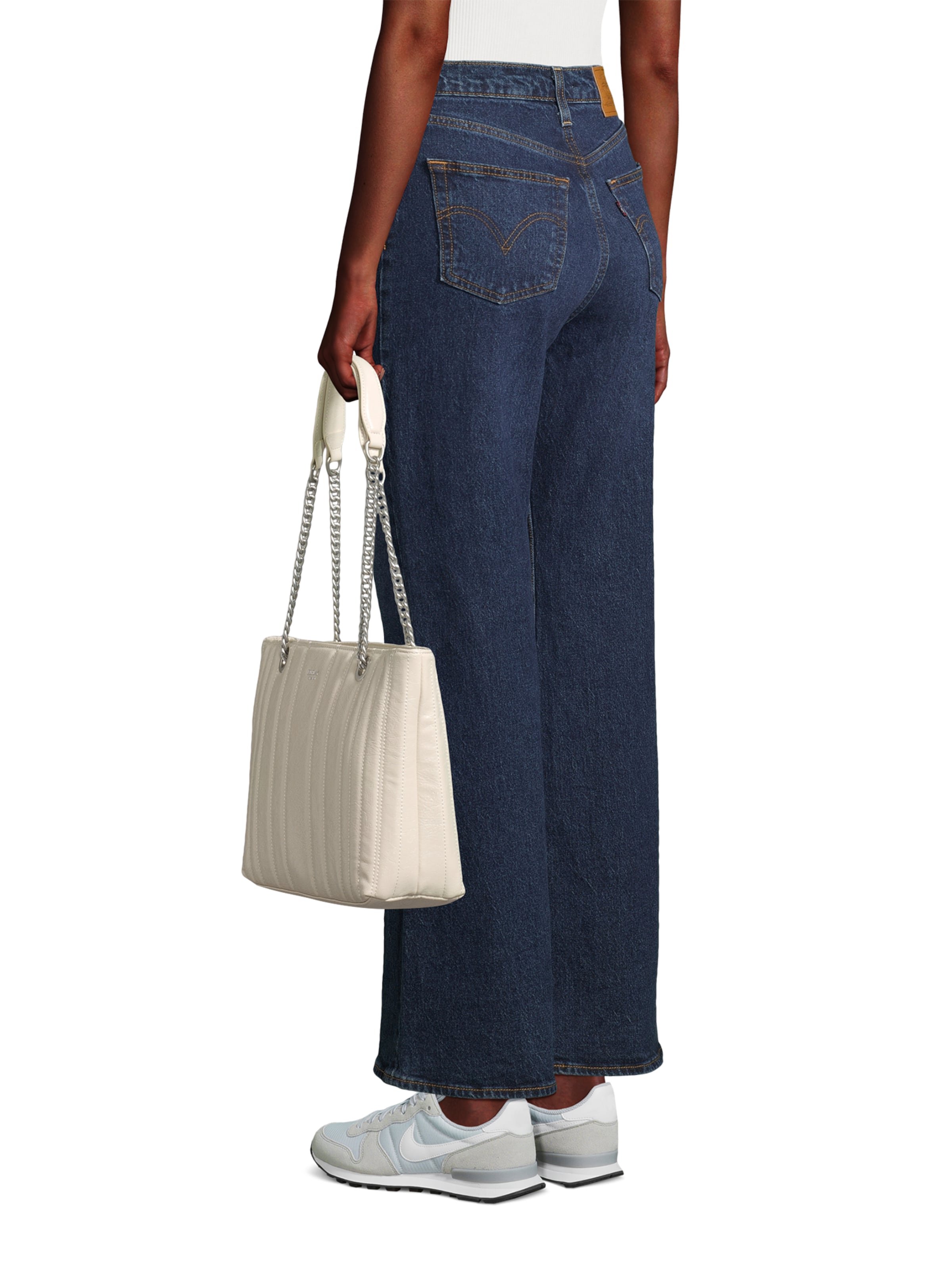 Borsa a spalla di REPLAY in beige