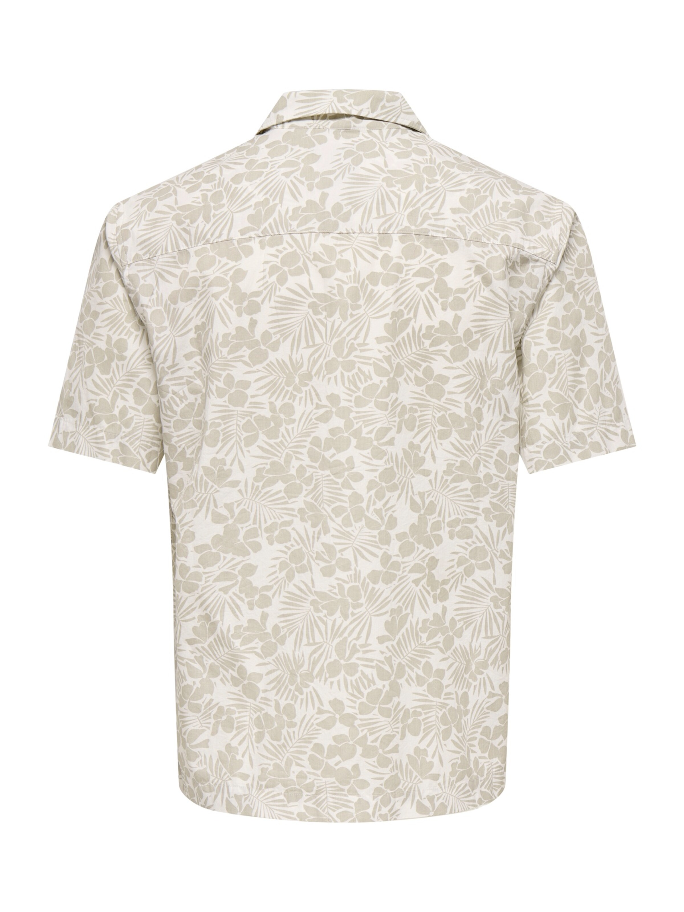 Regular fit Cămașă 'ONSWHITE' de la Only & Sons pe gri