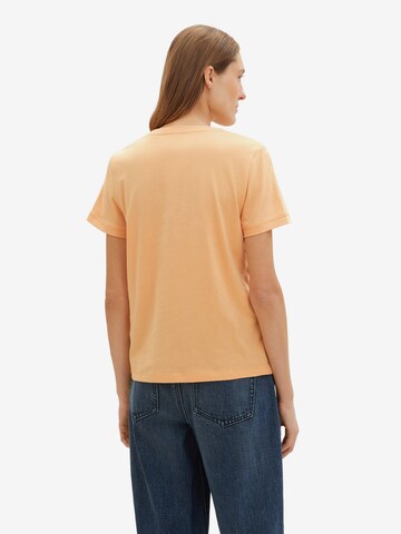 TOM TAILOR Shirt in Oranje