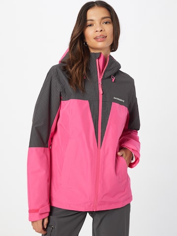 JACK WOLFSKIN Outdoor Jacket 'Rhapsody' in Pink: front