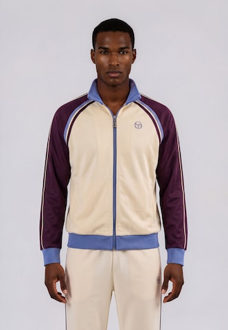 Sergio Tacchini Bluza rozpinana 'Ghibli' w kolorze beżowy: przód