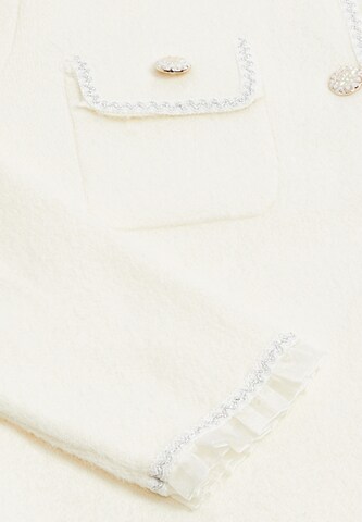 CARNEA Knit Cardigan in White