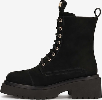Kazar Ботинки на шнуровке в Черный: спереди