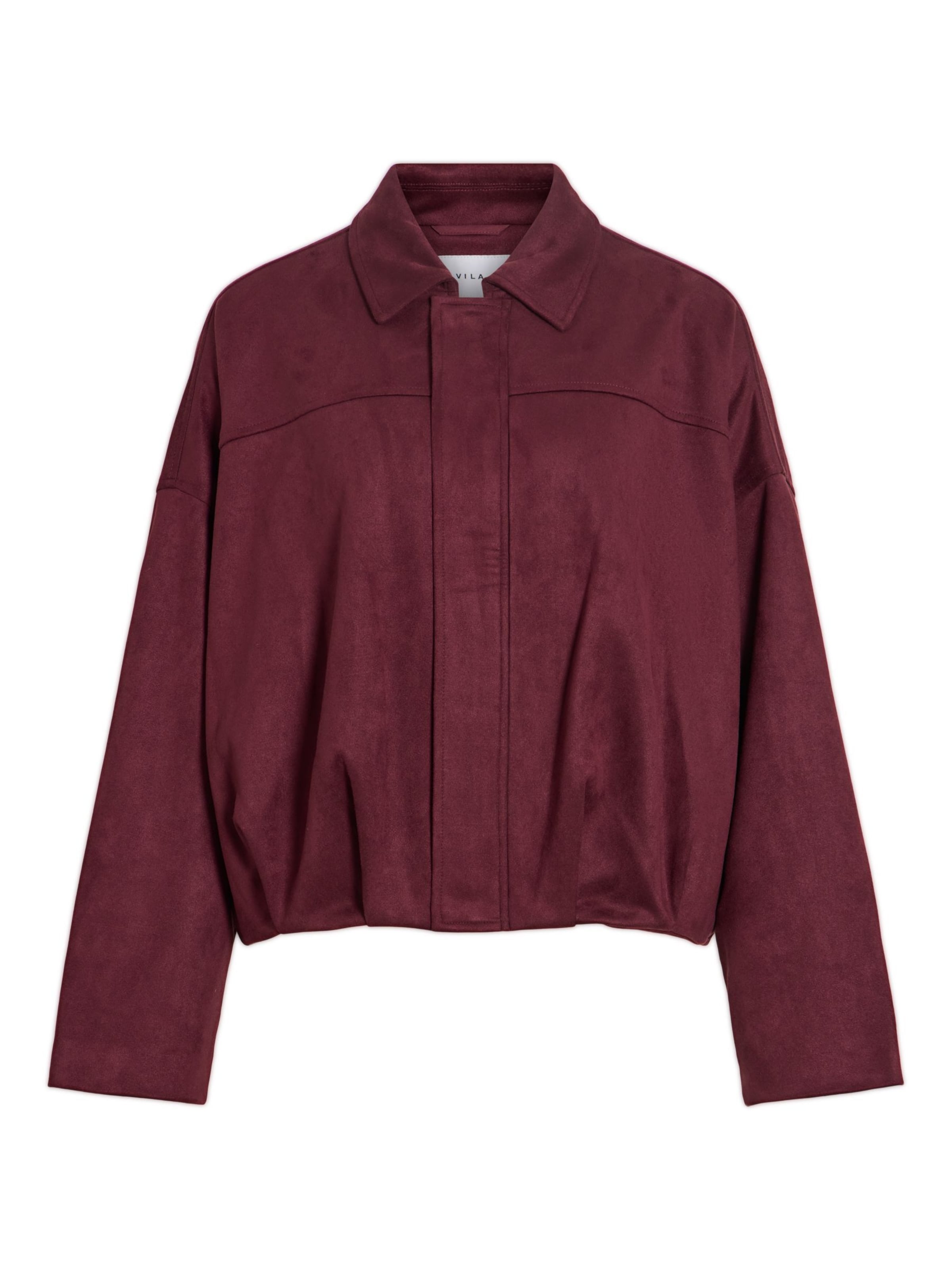 VILA - Chaqueta de entretiempo en rojo: frente