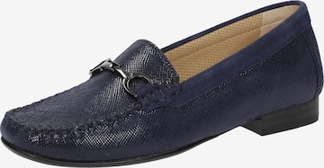 SIOUX Classic Flats in Blue: front