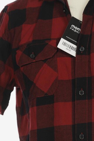 Only & Sons Button Up Shirt in L in Red