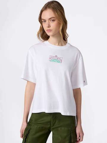 Champion Authentic Athletic Apparel Μπλουζάκι σε λευκό