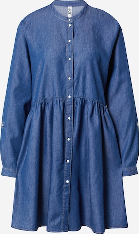 JDY Shirt Dress 'NELSON' in Blue: front