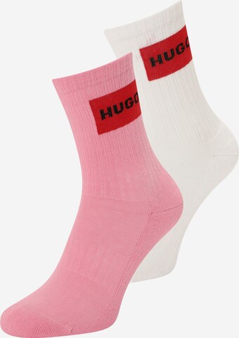 HUGO Sockor i rosa: framsida