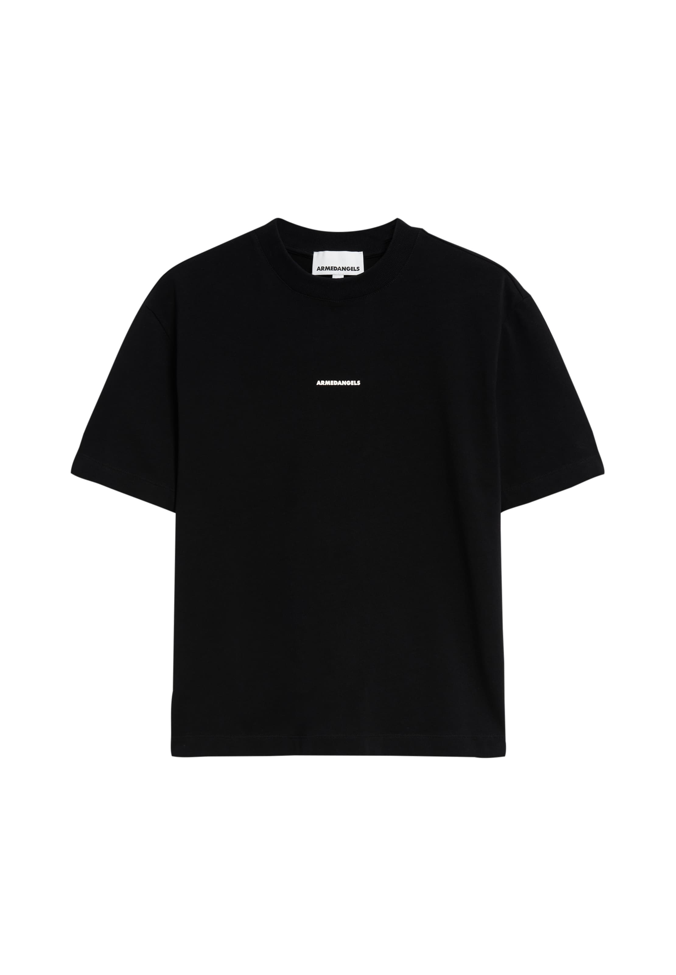 T-shirt ARMEDANGELS en noir : devant