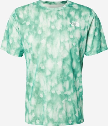 Maglia funzionale di THE NORTH FACE in verde: frontale
