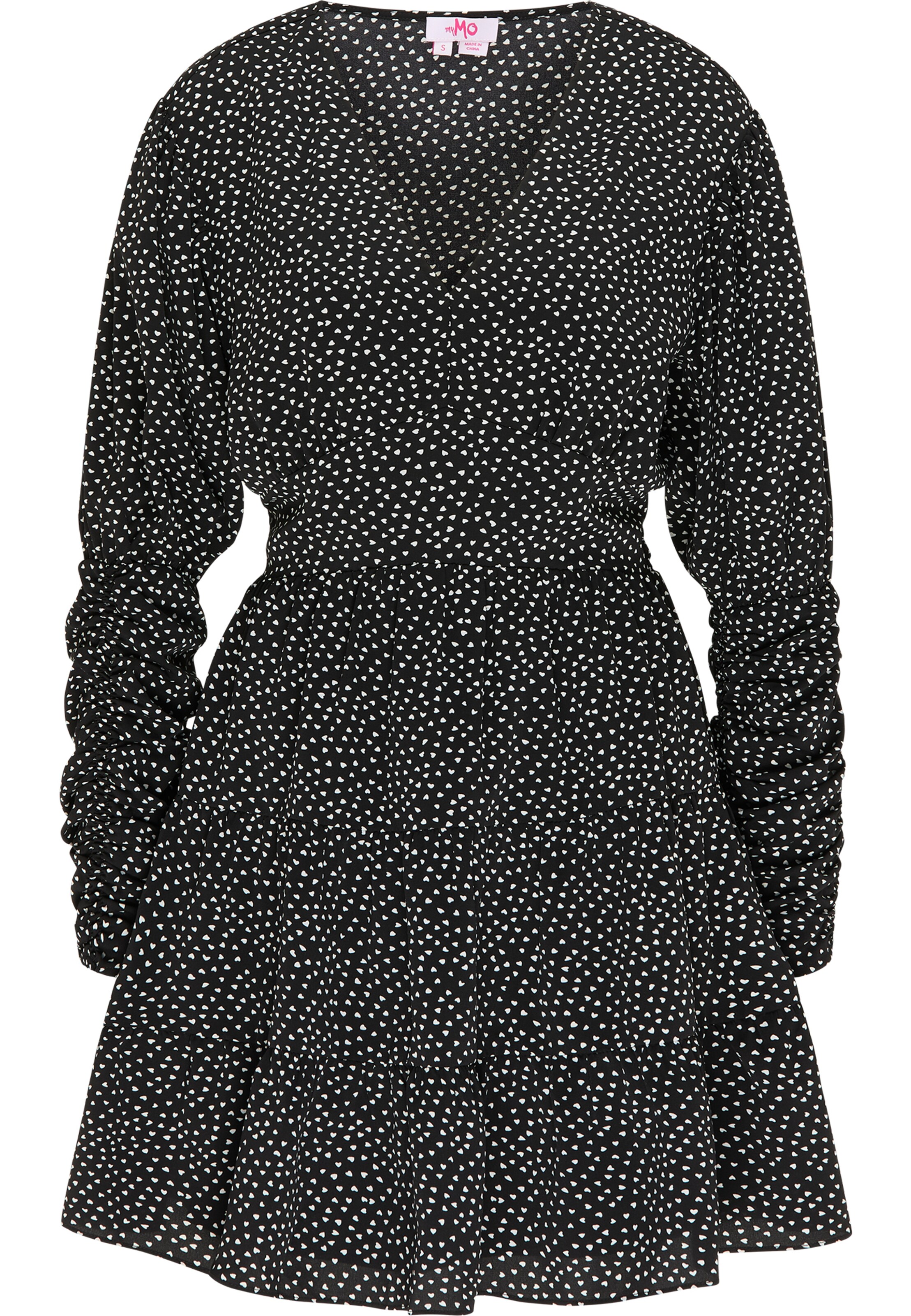 Rochie de vară de la MYMO pe negru: față