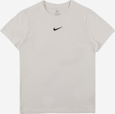 Tricou Nike Sportswear pe negru / alb, Vizualizare produs