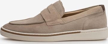 Floris van Bommel Mocassins 'Bora 04' in Bruin: voorkant