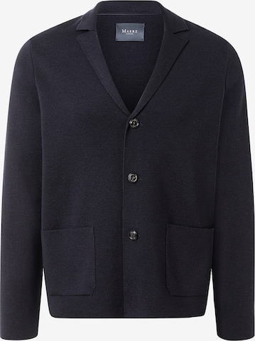 Vestes en maille MAERZ Muenchen en bleu : devant