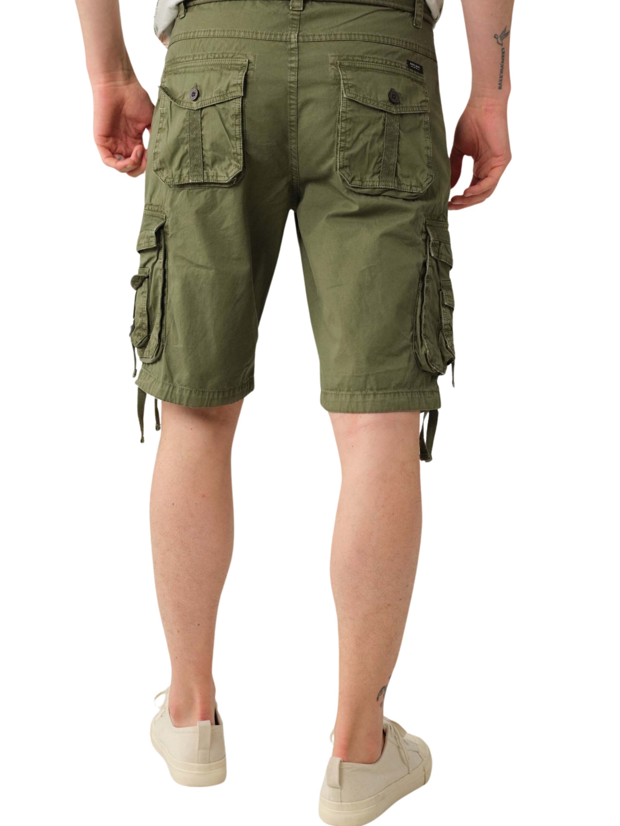 Deeluxe Regular Cargo Pants 'Heaven' in Green