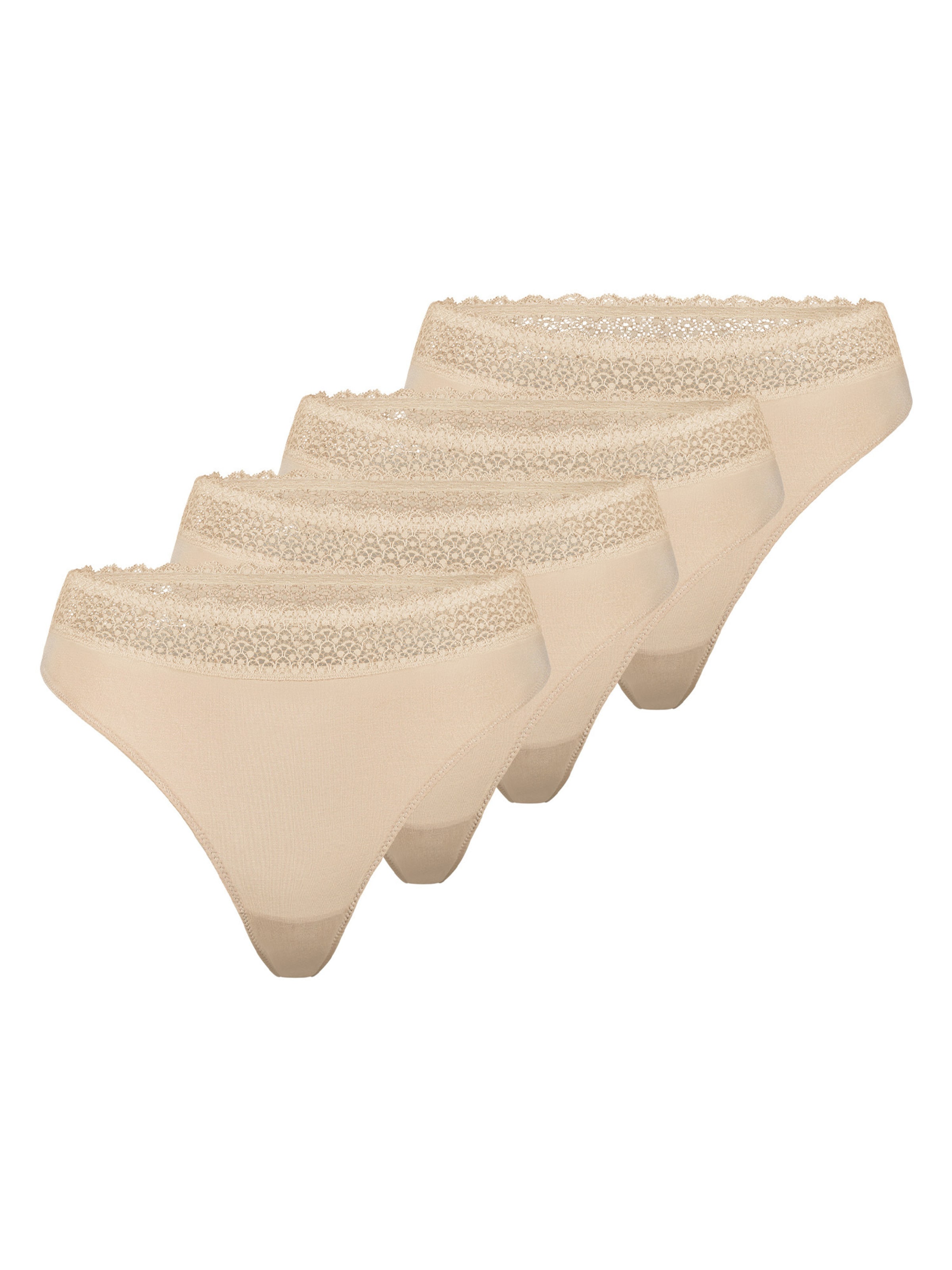 TRIUMPH Thong 'Feel of Modal' in Beige: front