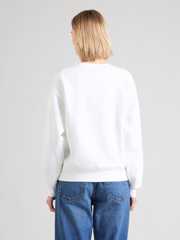 Calvin Klein Jeans Szabványos Tréning póló 'Varsity' - fehér