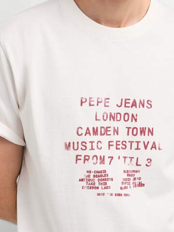 Pepe Jeans Shirt 'Jean' in Wit