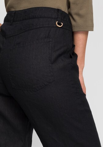 MAC Loosefit Hose 'Nora' in Schwarz