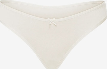cfab (formerly creamy fabrics) Panty 'Basic Cotton Slip' in White: front