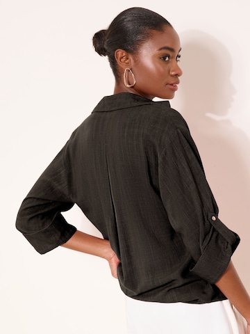 Lipsy Bluse in Schwarz