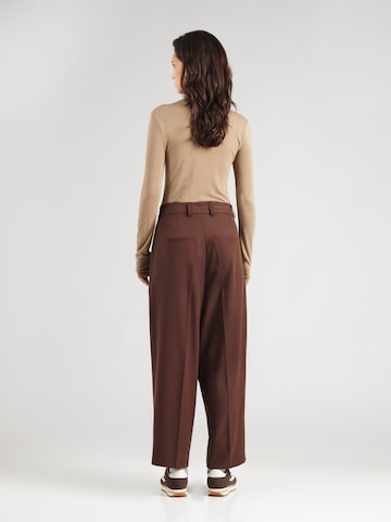 Smith&Soul Loosefit Bukser med fals i brun