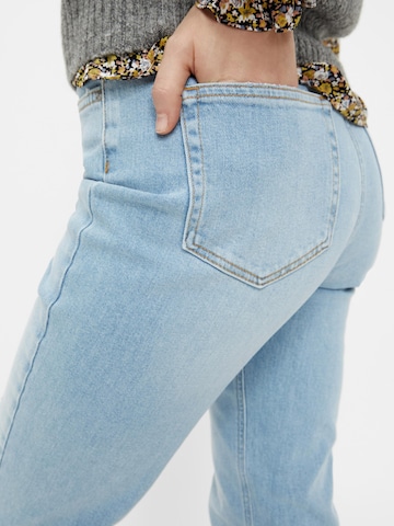 PIECES Regular Jeans in Blau