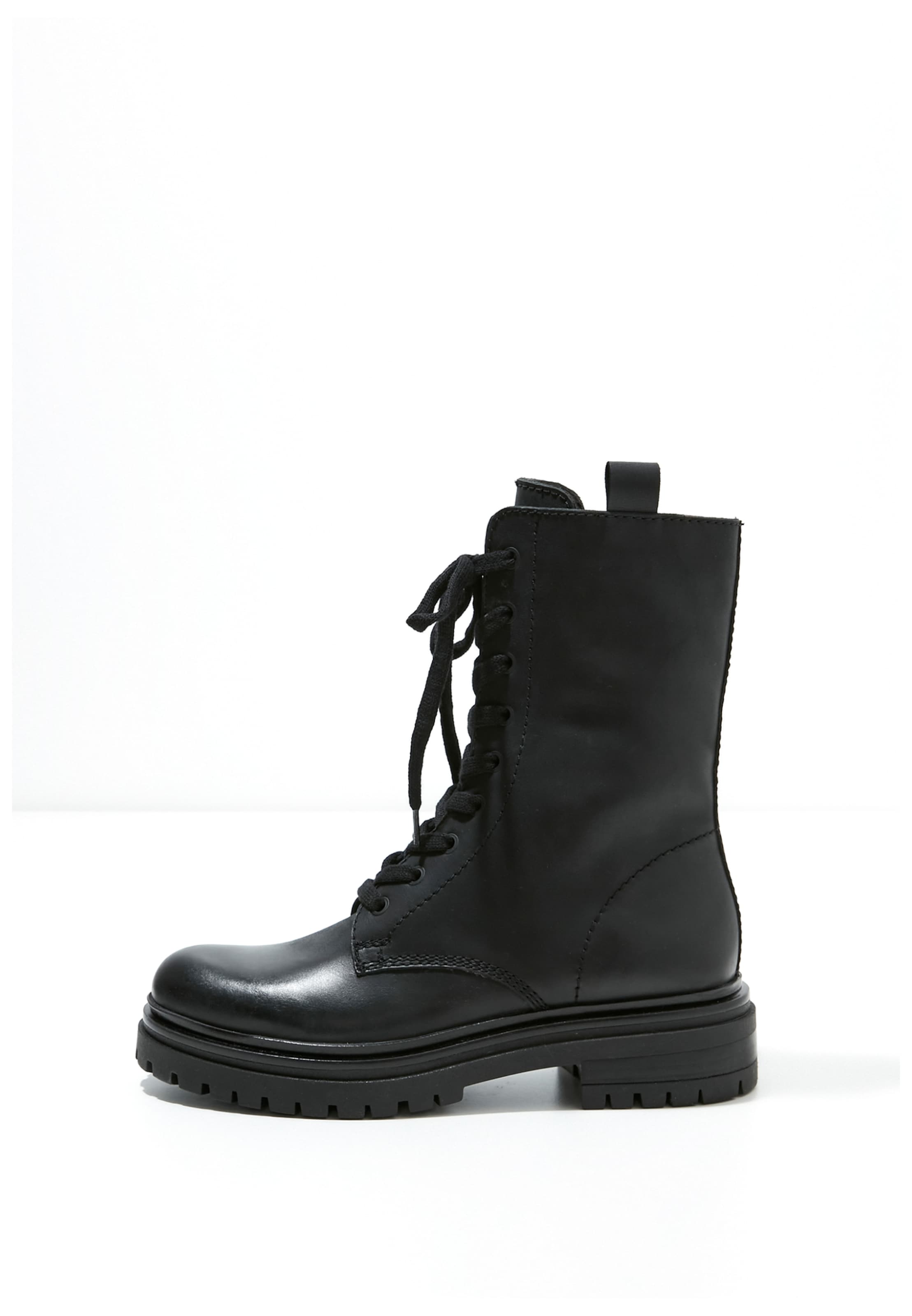 Bottines à lacets INUOVO en noir : devant