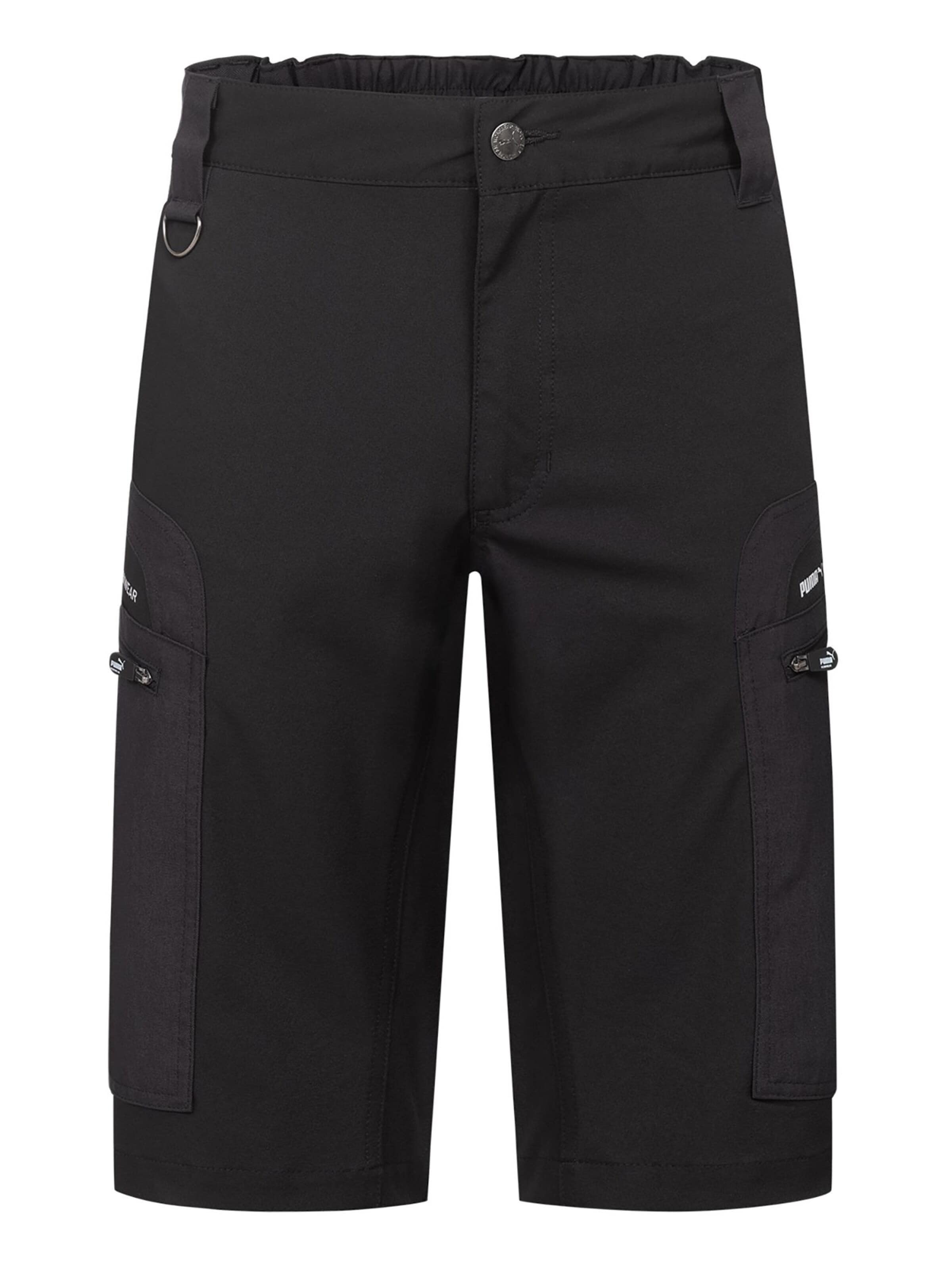 PUMA Workwear Regular Athletic Pants 'Puma Workwear Pro One' in Black: front