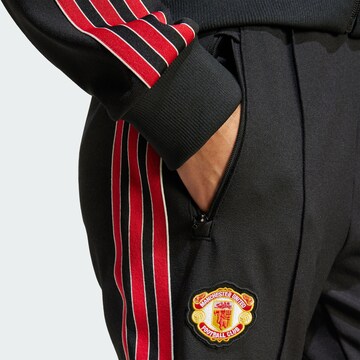 Regular Pantalon de sport 'Manchester United Terrace Icons' ADIDAS ORIGINALS en noir