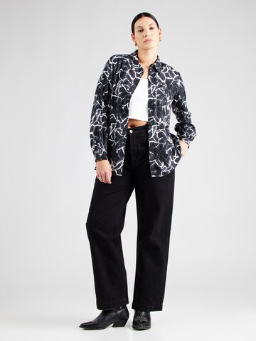 Camicia da donna 'CARAMMIA' di ONLY Carmakoma in nero
