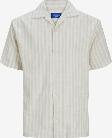 Chemise 'Cabana' JACK & JONES en beige : devant