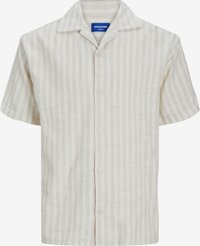 JACK & JONES Button Up Shirt 'Cabana' in Beige / Cream / White, Item view