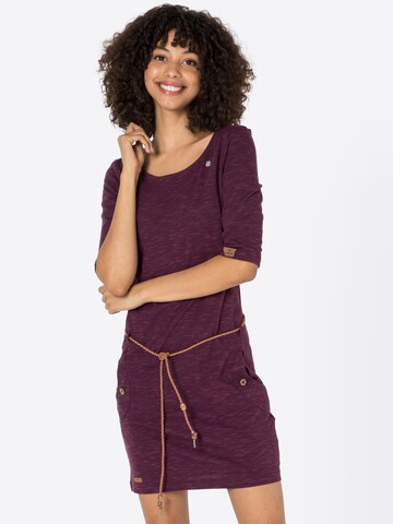 Ragwear Jurk 'TANYA' in Lila: voorkant