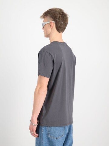 ALPHA INDUSTRIES Shirt 'NASA Orbit' in Grey