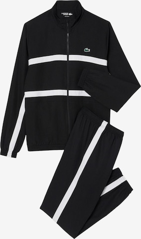 LACOSTE Regular Sportbroek 'WH0226' in Zwart: voorkant