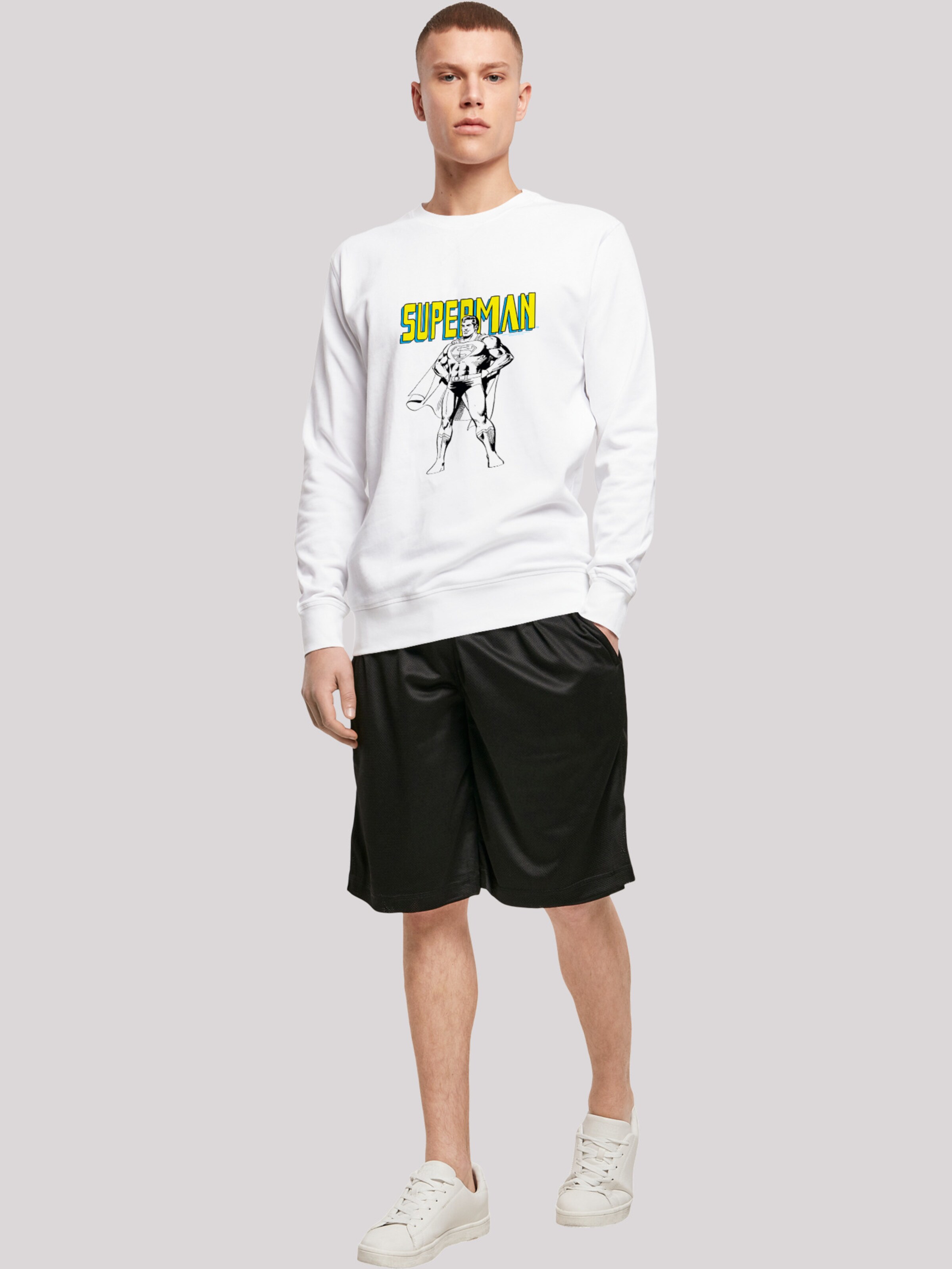 Männer Sweat F4NT4STIC Sweatshirt in Weiß - NI49907 Männer Sweat F4NT4STIC Sweatshirt in Weiß - NI49907