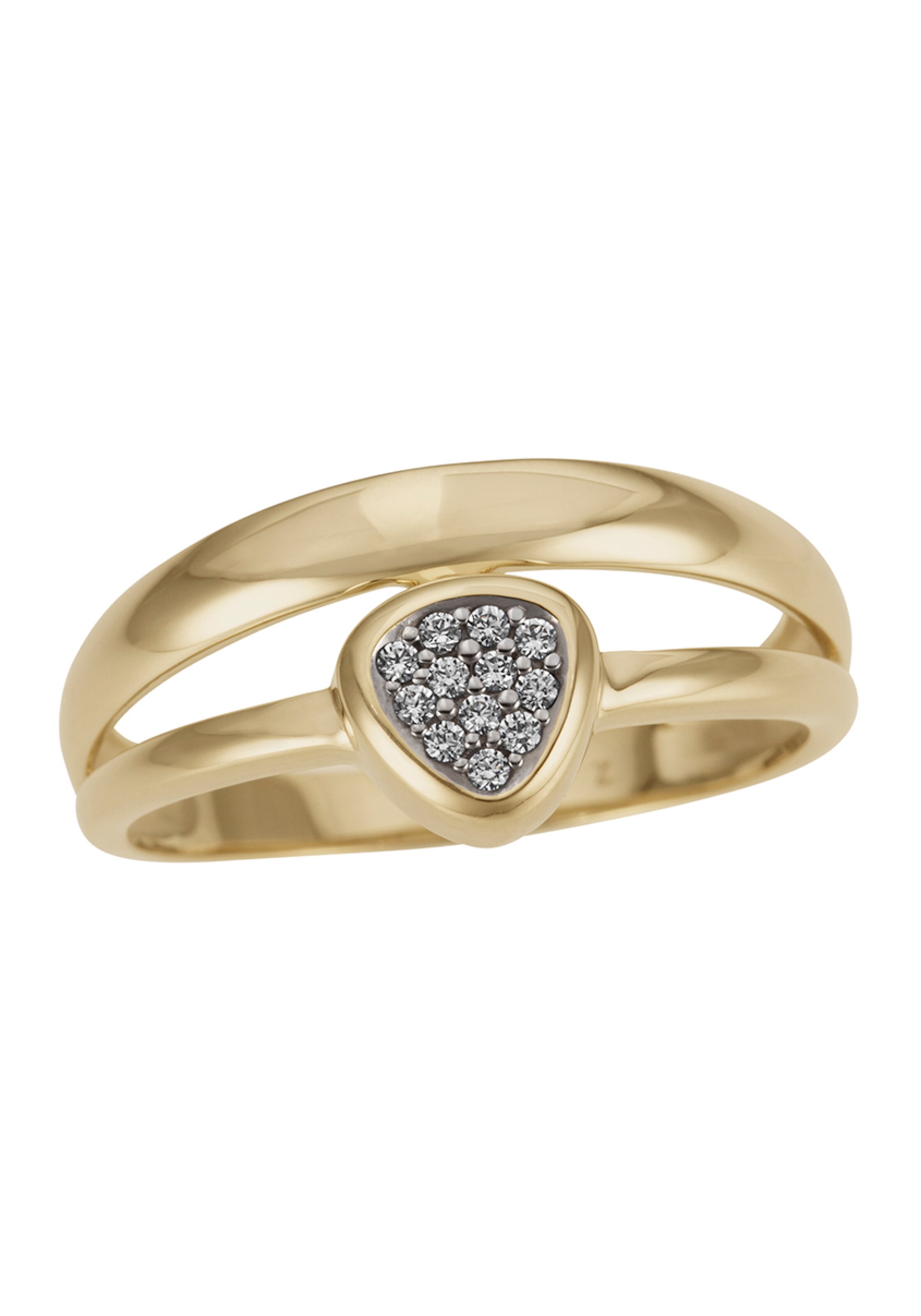 FIRETTI Ring in Gold: Vorderseite