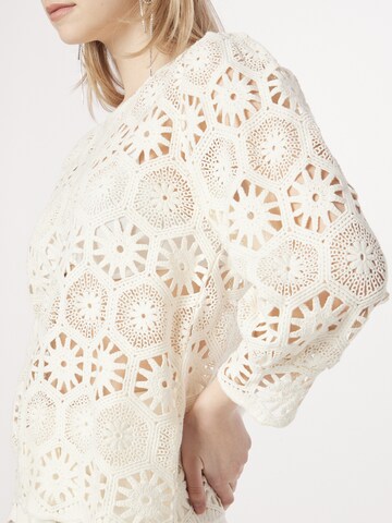 LA STRADA UNICA Sweater 'Diano' in White